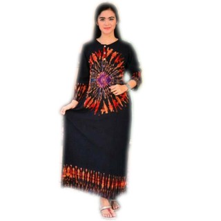 daster Long dress Hitam murah wanita Shopee Indonesia 