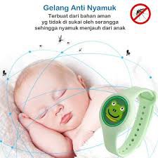 Gelang Anti Nyamuk LED Anak Bikit Guard Clip Anti Serangga Pengusir Nyamuk / Pin Anti Mosquito Buckl