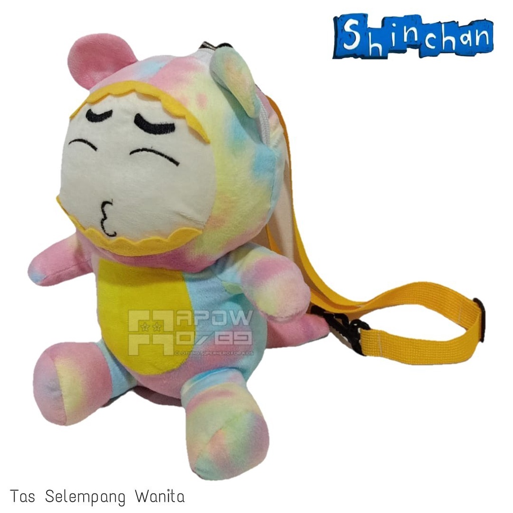 NIQABIS Tas Selempang Anak Perempuan Boneka Shincan Tas Slingbag Cewek PG PAUD TK murah