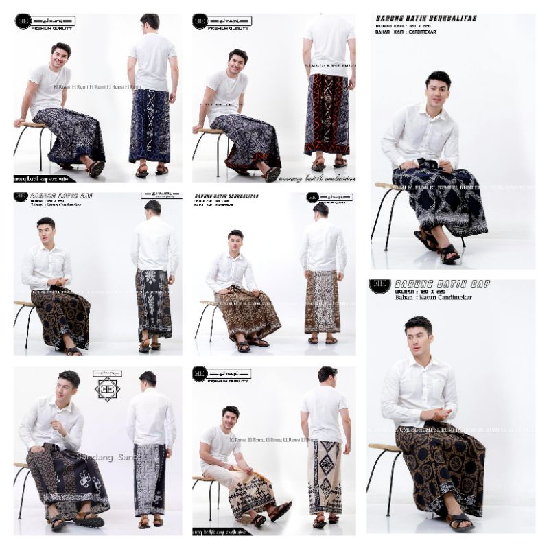 SARUNG BATIK EL RUMI PEKALONGAN/SARUNG PRKALONGAN