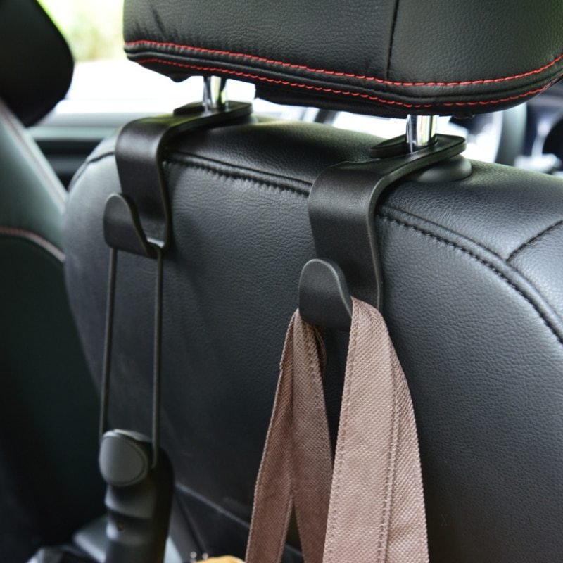 Hanger Hook Bahan Plastik Untuk Belakang Headrest Kursi Mobil