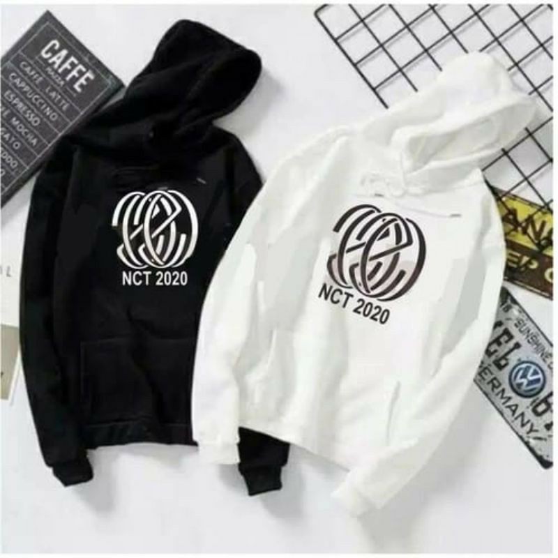 Jaket Hoodie Jumper NCT 2020 logo besar