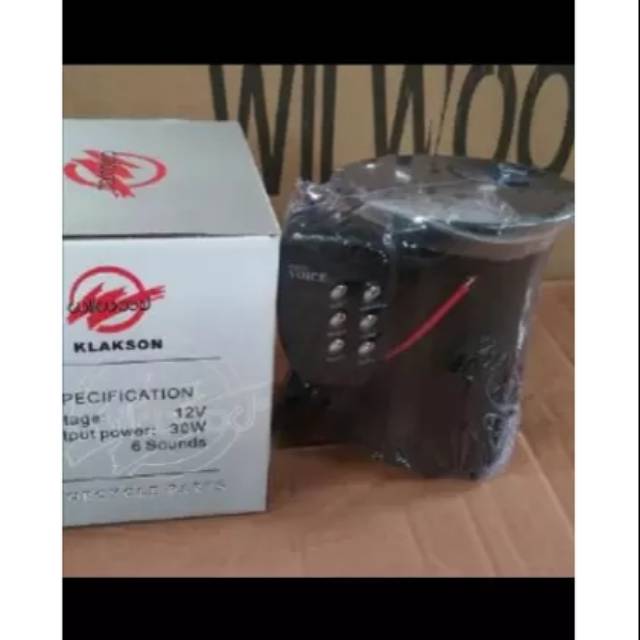 Klakson sirine 3 & 6 suara bonus mic