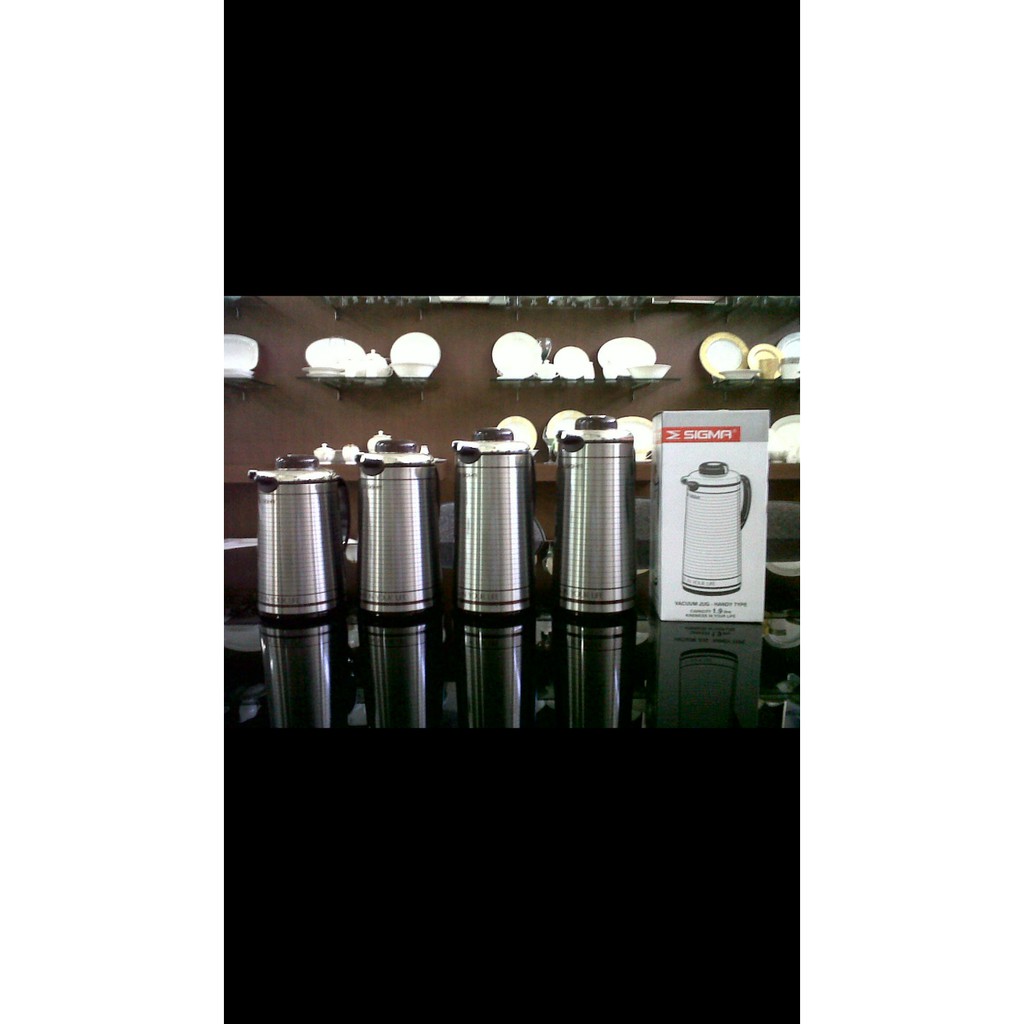 "Termos Pencet | Termos Stainless | Termos Sigma 1.9L"
