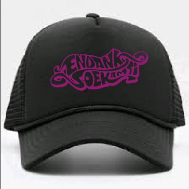 TOPI TRUCKER JARING BAND ENDANK SOEKAMTI OFFICIAL PREMIUM