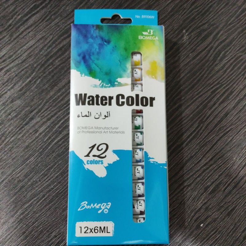 

bomega watercolor/cat air 12clr x 6ml