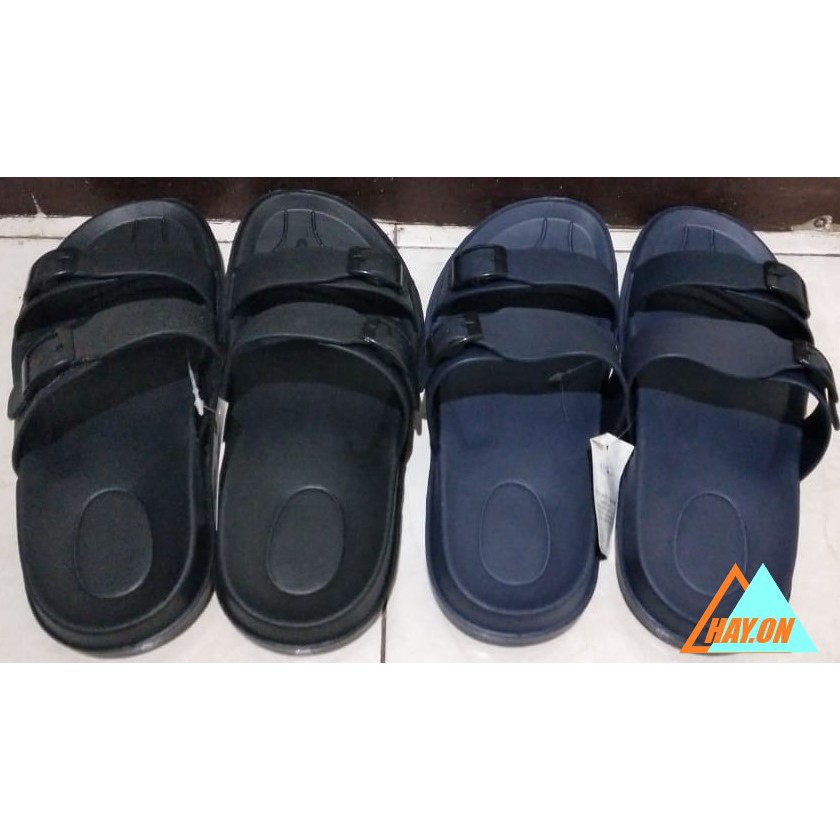 TERMURAH DK S 519-1 SANDAL SELOP PRIA MURAH KASUAL BIG SIZE PRIA SANDAL PHYLON EVA DUA KAKI 519-1 S