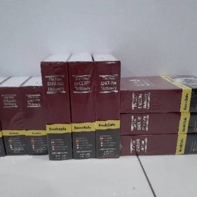 [FLASHMART] Buku Brankas Pengaman Safety Box Kunci / Kode / Password