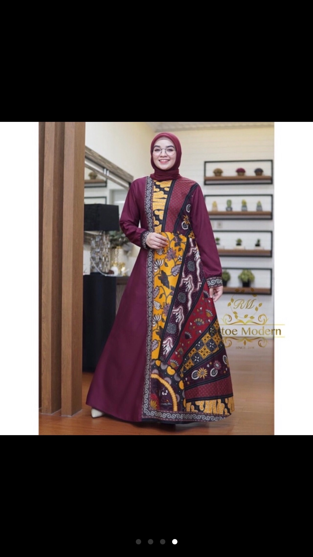 Gamis Batik Batik Original Ratoe Modern