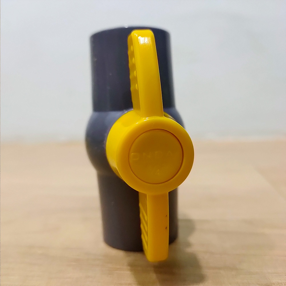 STOP KRAN BALL VALVE PVC ONDA / STOP KERAN PVC TEBAL 1/2&quot;- 3/4&quot;-1&quot; INCH