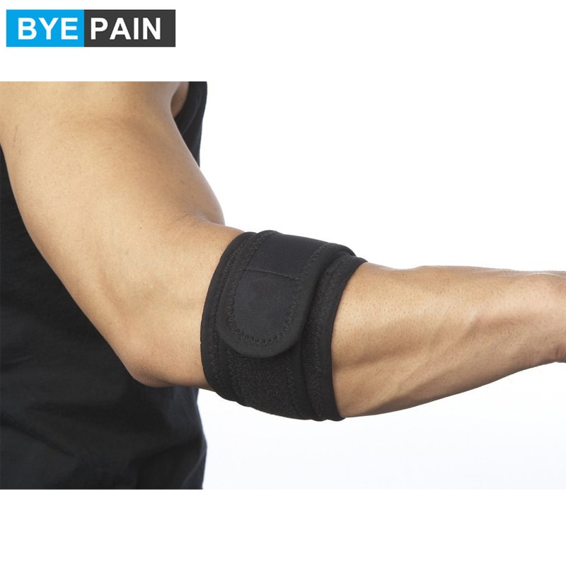 

PREORDER 1Pcs BYEPAIN Hypoallergenic Siku Band dengan Kompresi Pad Mendukung Tali untuk