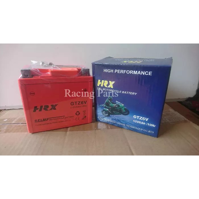 AKI FULL KERING GTZ-6V MERK HRX RACING AKI SIAP PAKAI AKI MOTOR VARIO 125
