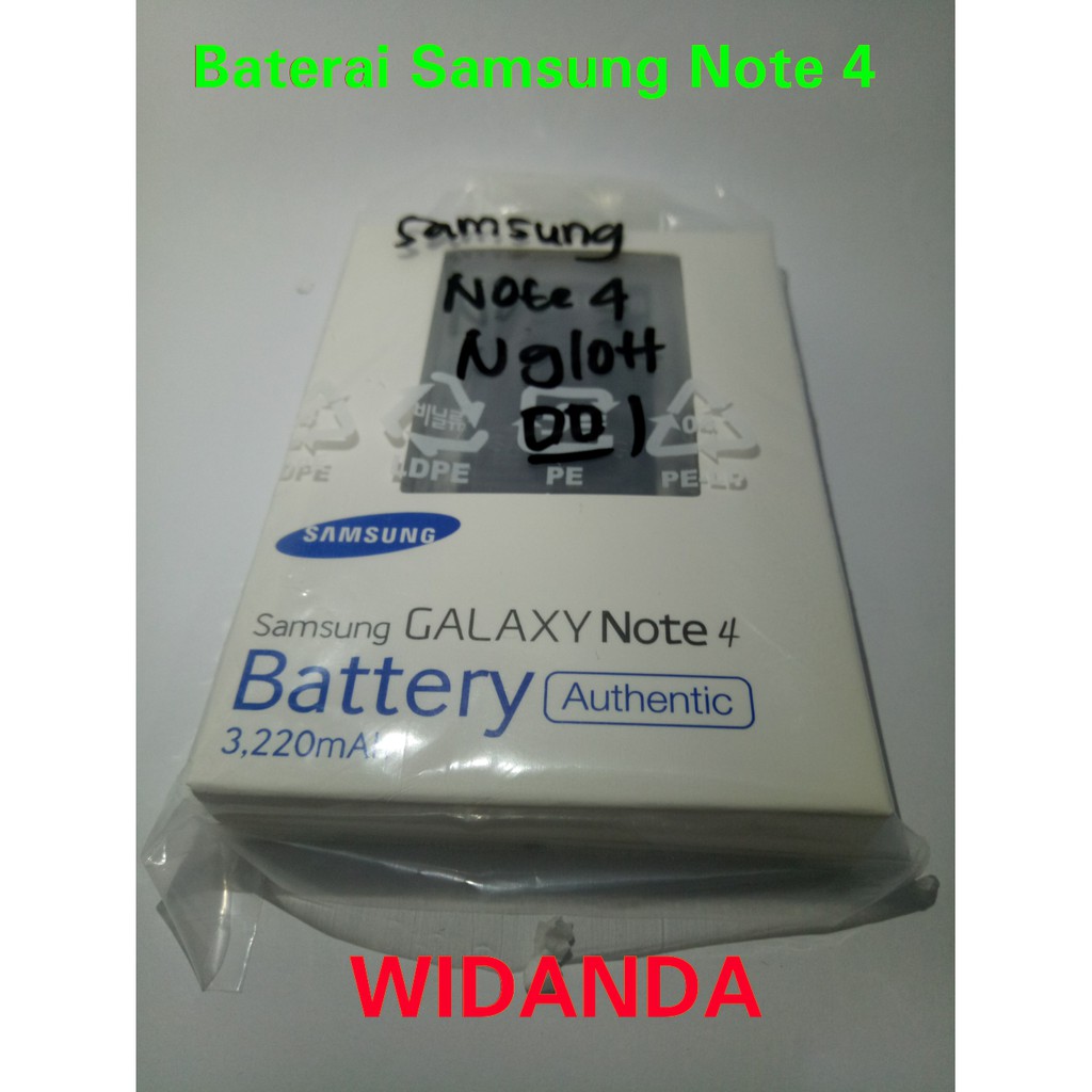 Baterai Samsung Note 4