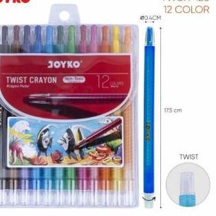 

Borong Produk Crayon Putar TITI 12 Color
