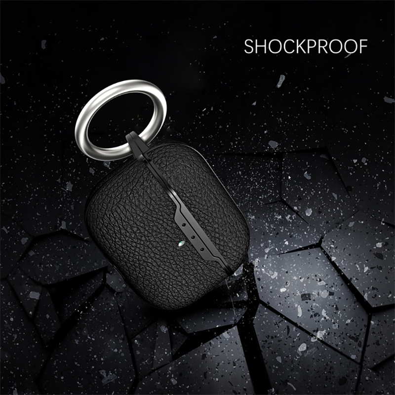 Cre Soft Case Silikon Earphone Bluetooth Motif Kulit Leci Untuk airpods pro 2