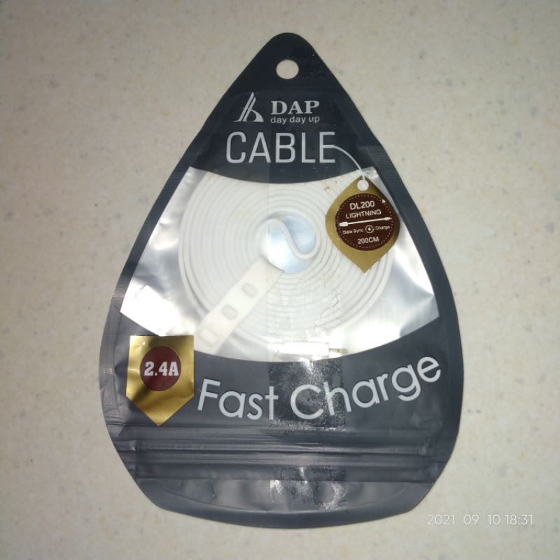 KABEL DAP / KABEL DATA IPHONE 200 CM KABEL DATA 2 M