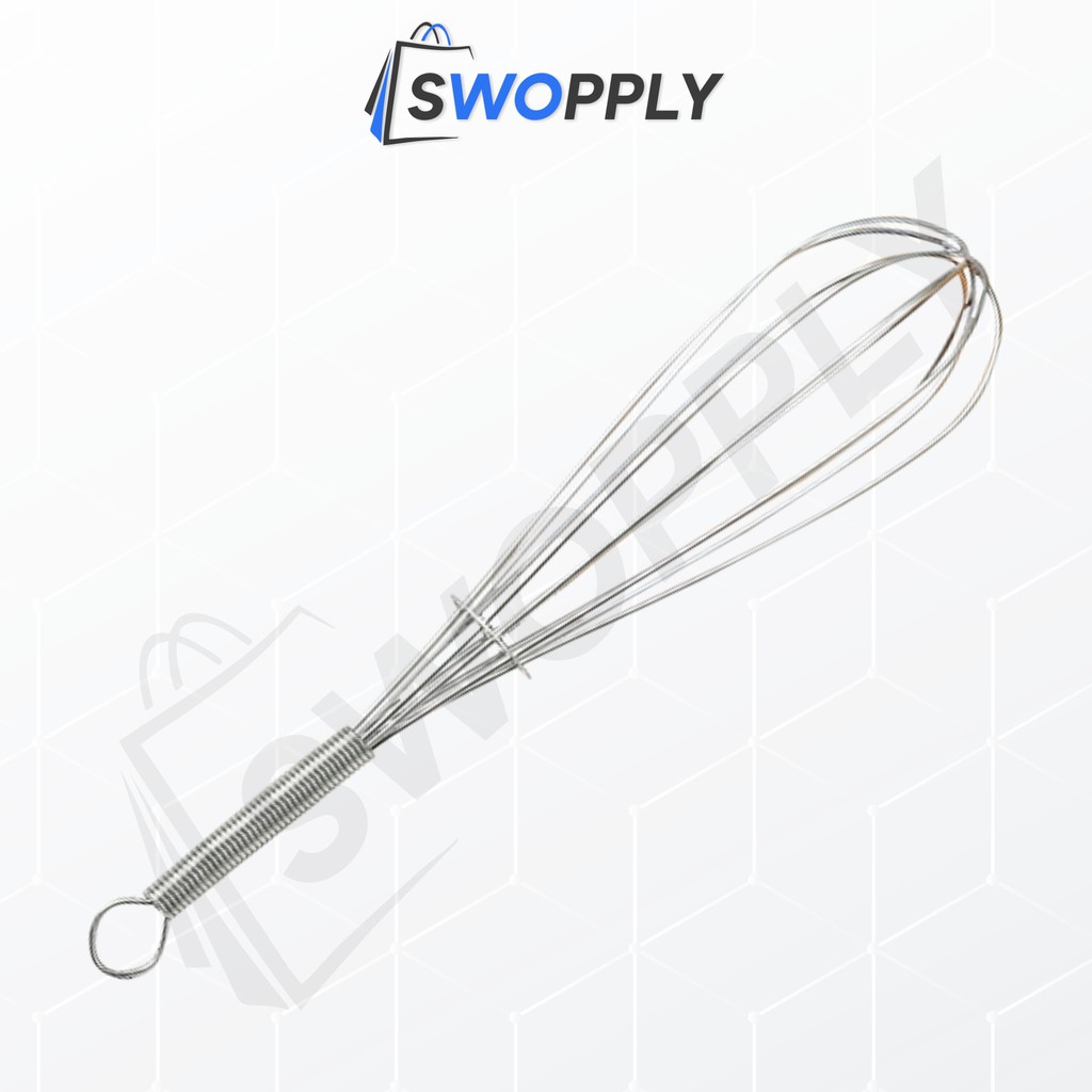 Swopply HL0100 Pengocok Telur Alat Kocok Adonan Hand Mixer Whisker Stainless