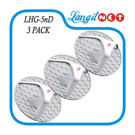 MIKROTIK RB LHG 5 KIT 3 PCS /PACK