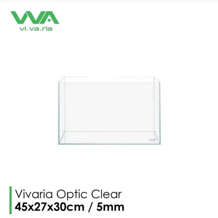 VIVARIA OPTIC CLEAR 45 TANK AQUARIUM AQUASCAPE