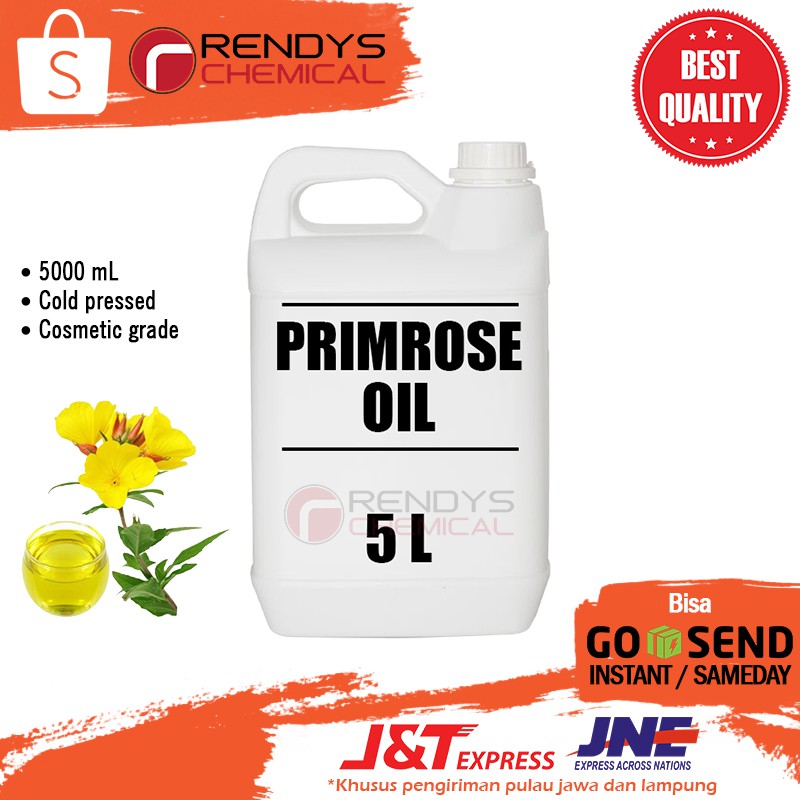 Evening Primrose Oil 5 Liter - Minyak Evening Primrose 5 Liter - Cosmetic Grade