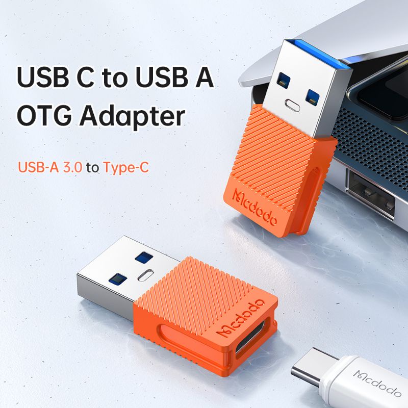 MCDODO OT-6550 Converter OTG Type C To USB 3.0 FAST  Support Audio+Call