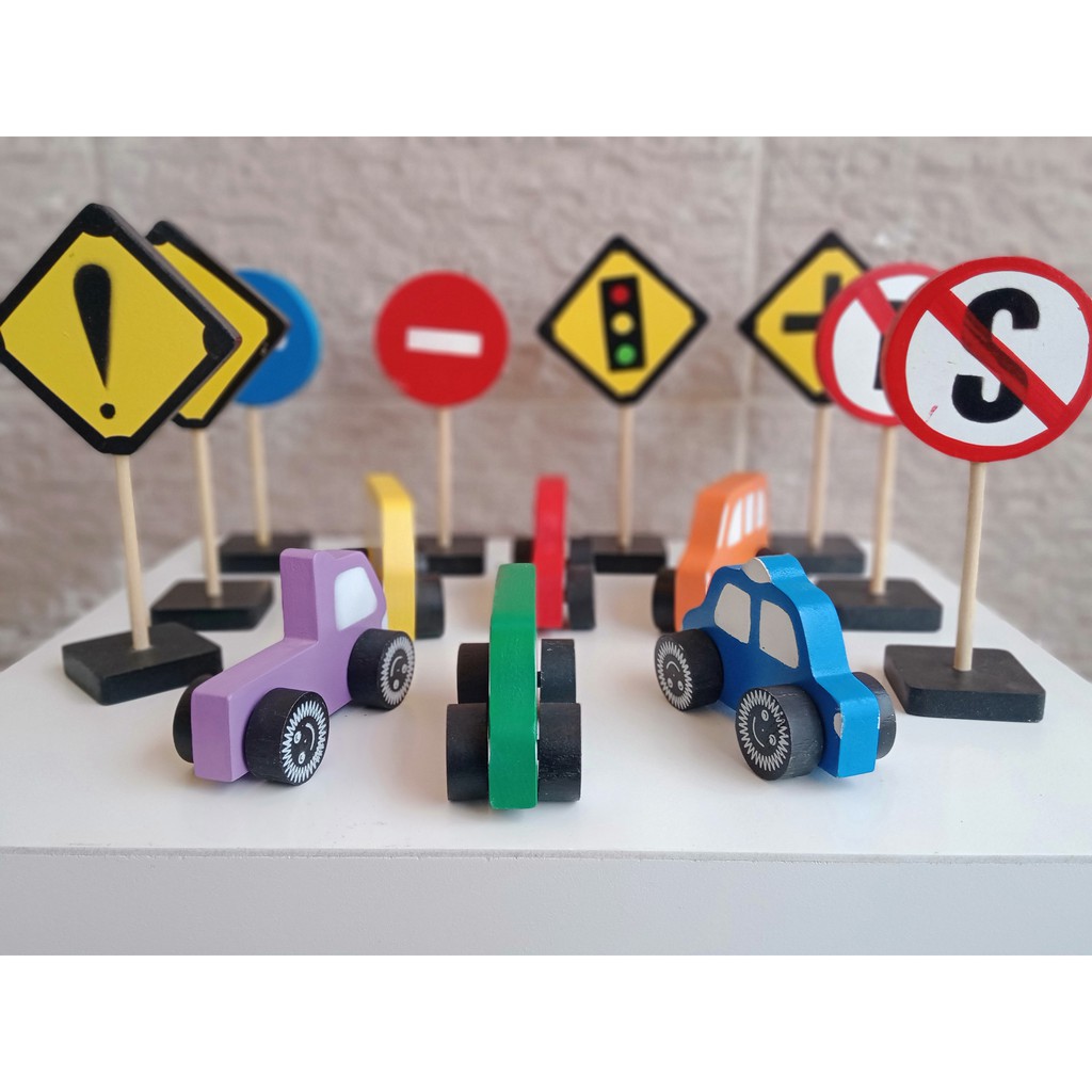 APE TK dan PAUD dan POSYANDU Miniatur Rambu rambu