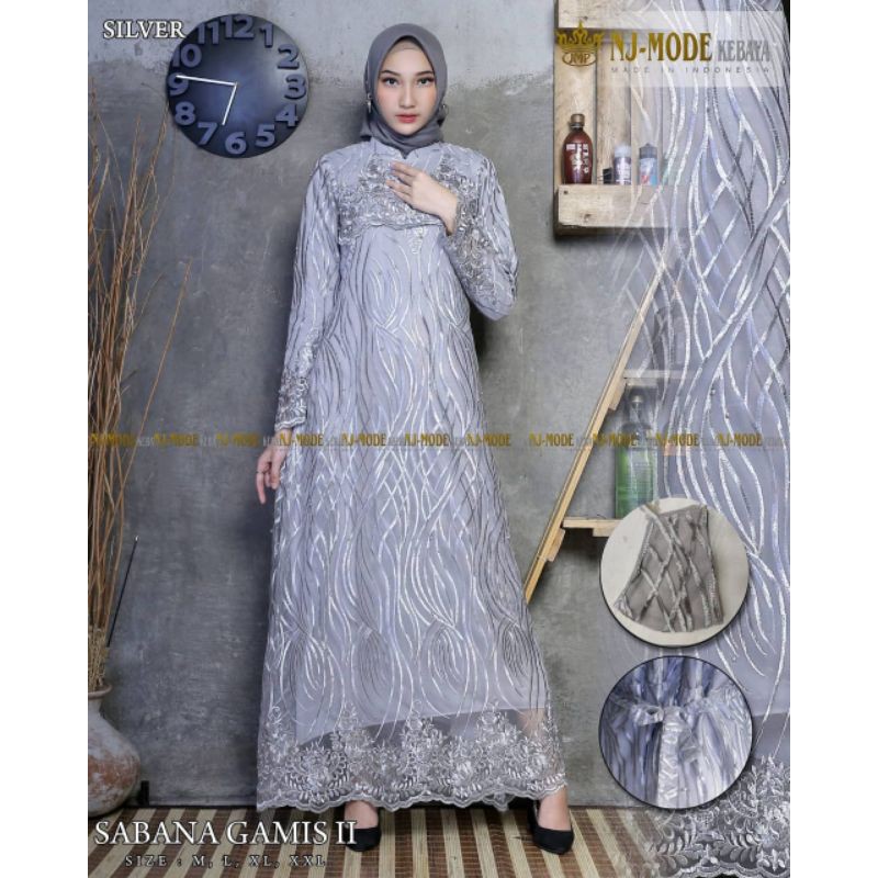 kebaya gamis sabana Nj-mode kebaya pesta baju wisuda kebaya pengantin lamaran