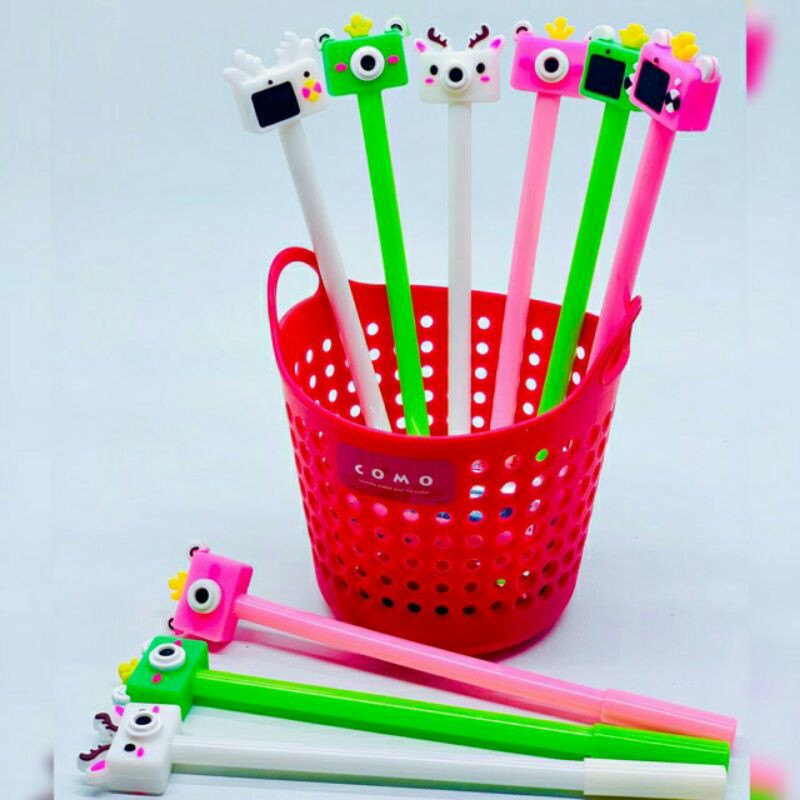 

PULPEN PEN GEL KARAKTER LUCU ANIMAL CAMERA FANCY