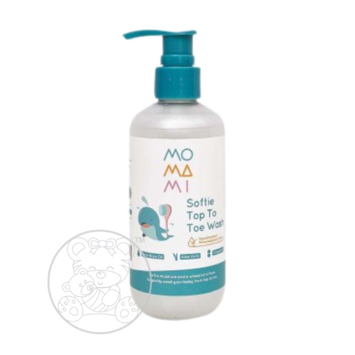 Jual Momami Baby Softie Top To Toe Wash Aloe Vera Vitamin E Sabun Mandi ...