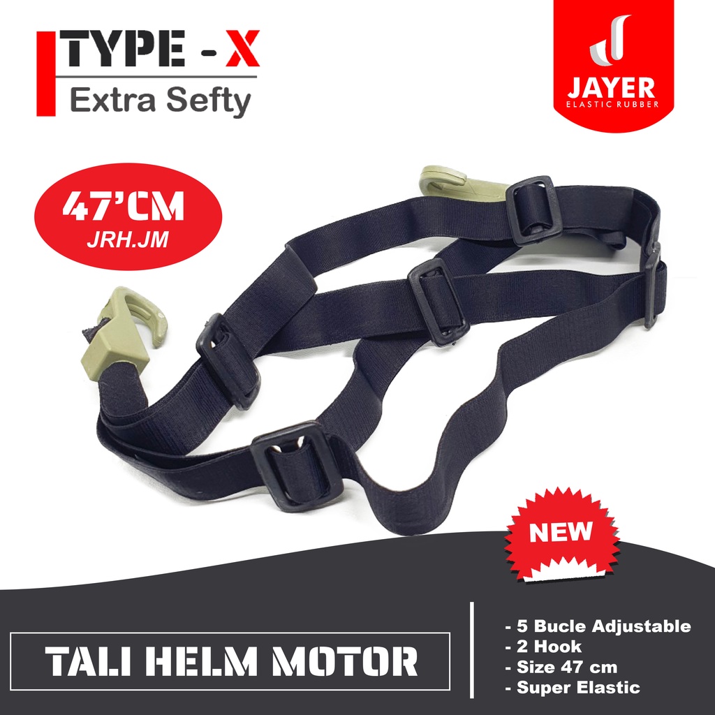 Jaring Helm Jok Motor Model Silang X JRH-JM  Cargo helmet Kokoh Super aman Berkualitas
