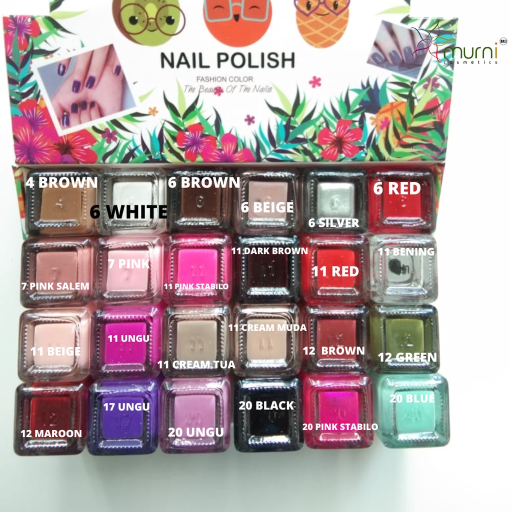 LOVE ME NAIL POLISH KIWI JERUK NANAS