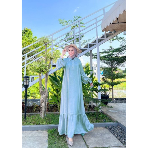 NEW DRESS MIRABELLA AIRFLOW BEST SELLER GAMIS MUSLIMAH KEKINIAN