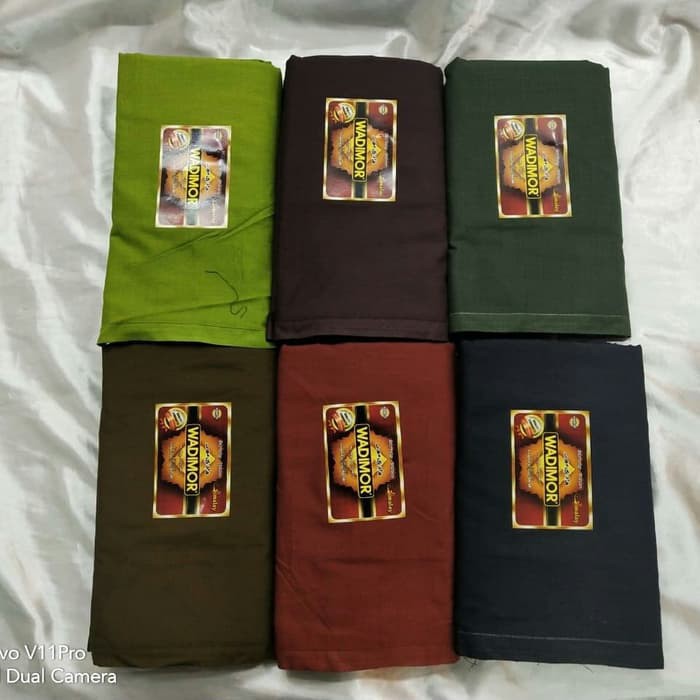 Sarung Polos/Sarung Polos Wadimor Warna/Sarung Wadimor Polos [ASLI]