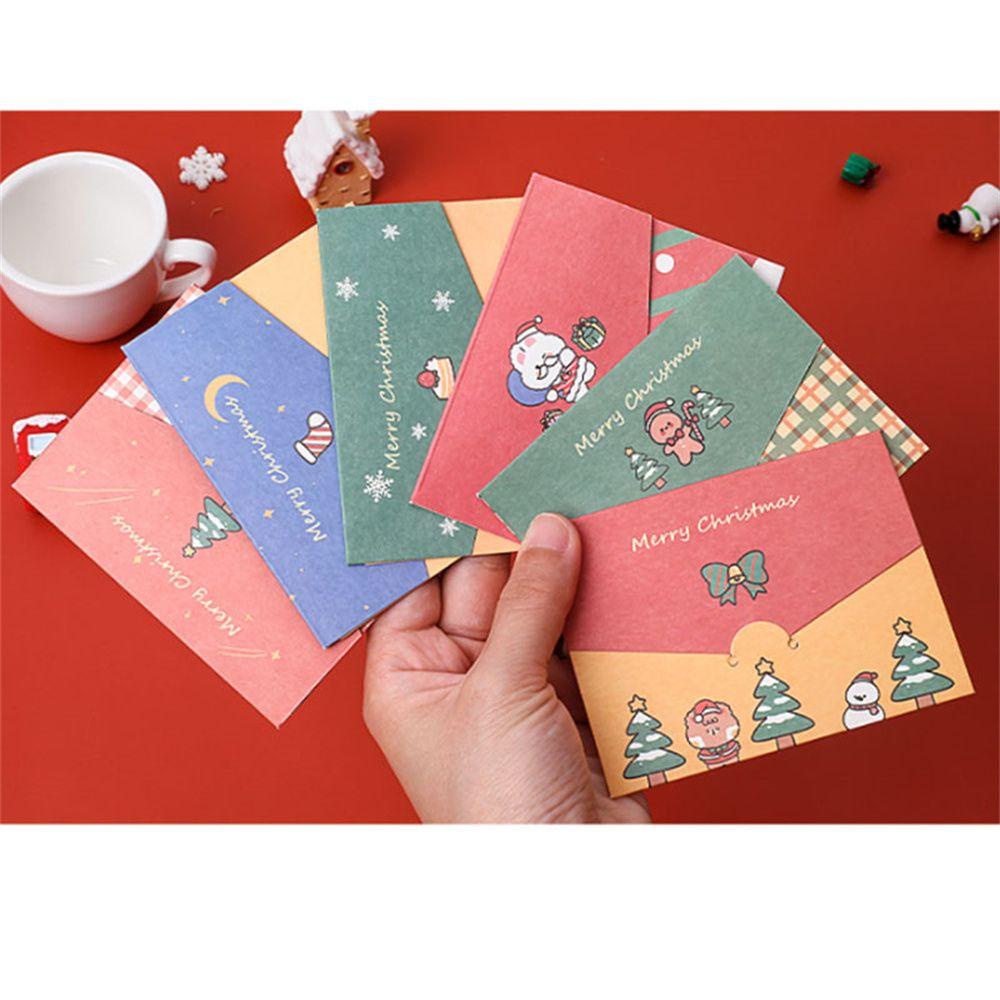 R-flower Christmas Card New Year's Day Universal Bisnis Ulang Tahun Diy Dilipat