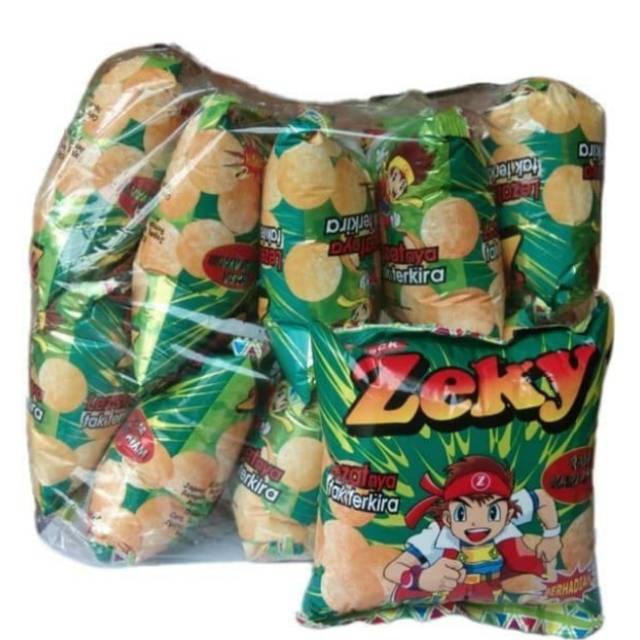 

Chiki zeky 1 bungkus isi 10 pcs