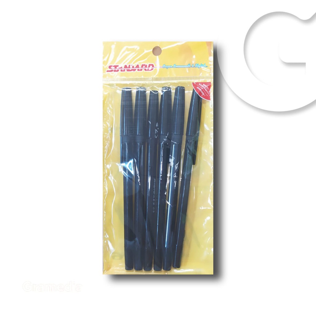 

Gramedia Gorontalo - Standard AE9 Black/6pc