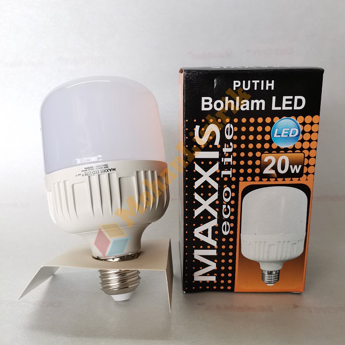 Bohlam Bola Lampu Led MAXXIS Lampu Led Capsule 5W 10W 15W 20W - Putih