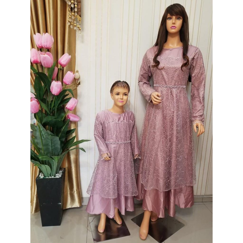 GAMIS COUPLE IBU ANAK / GAMIS COUPLE IBU DAN ANAK