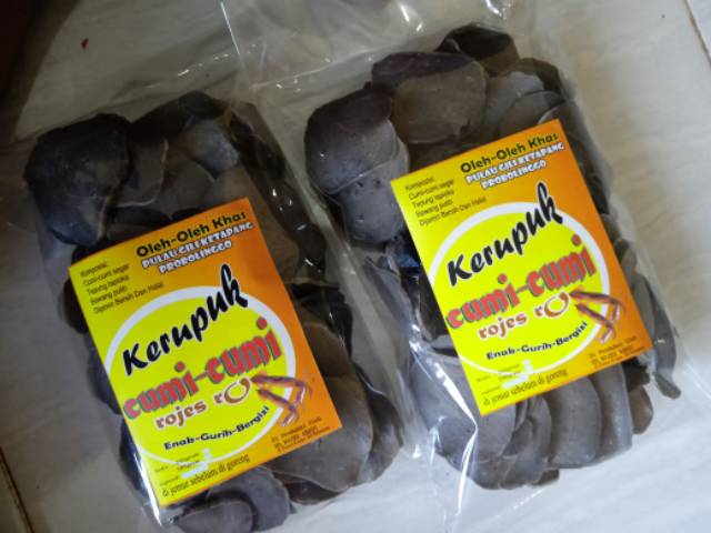 Kerupuk cumi khas Gili Ketapang Probolinggo 250gram