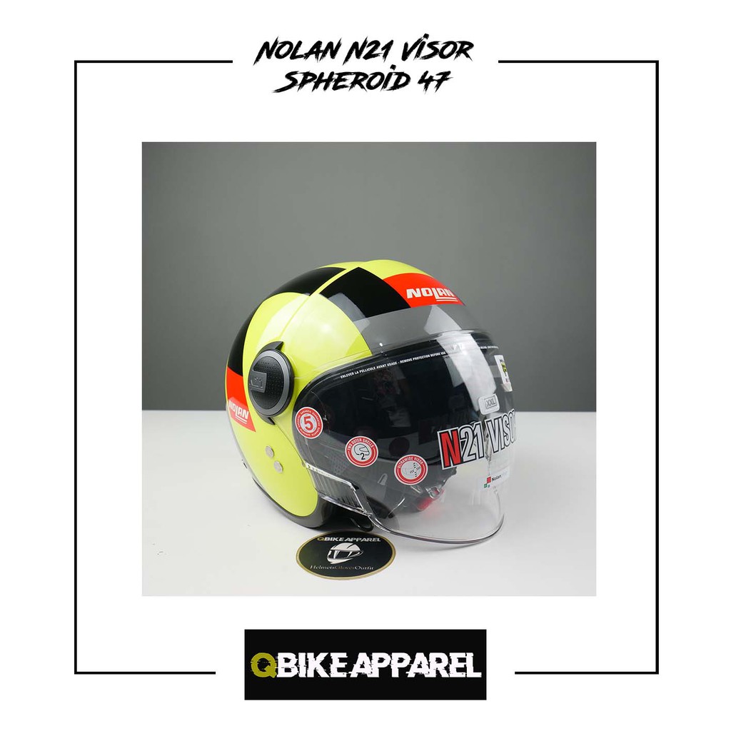 Helm Motor Nolan N21 Visor Spheroid 47