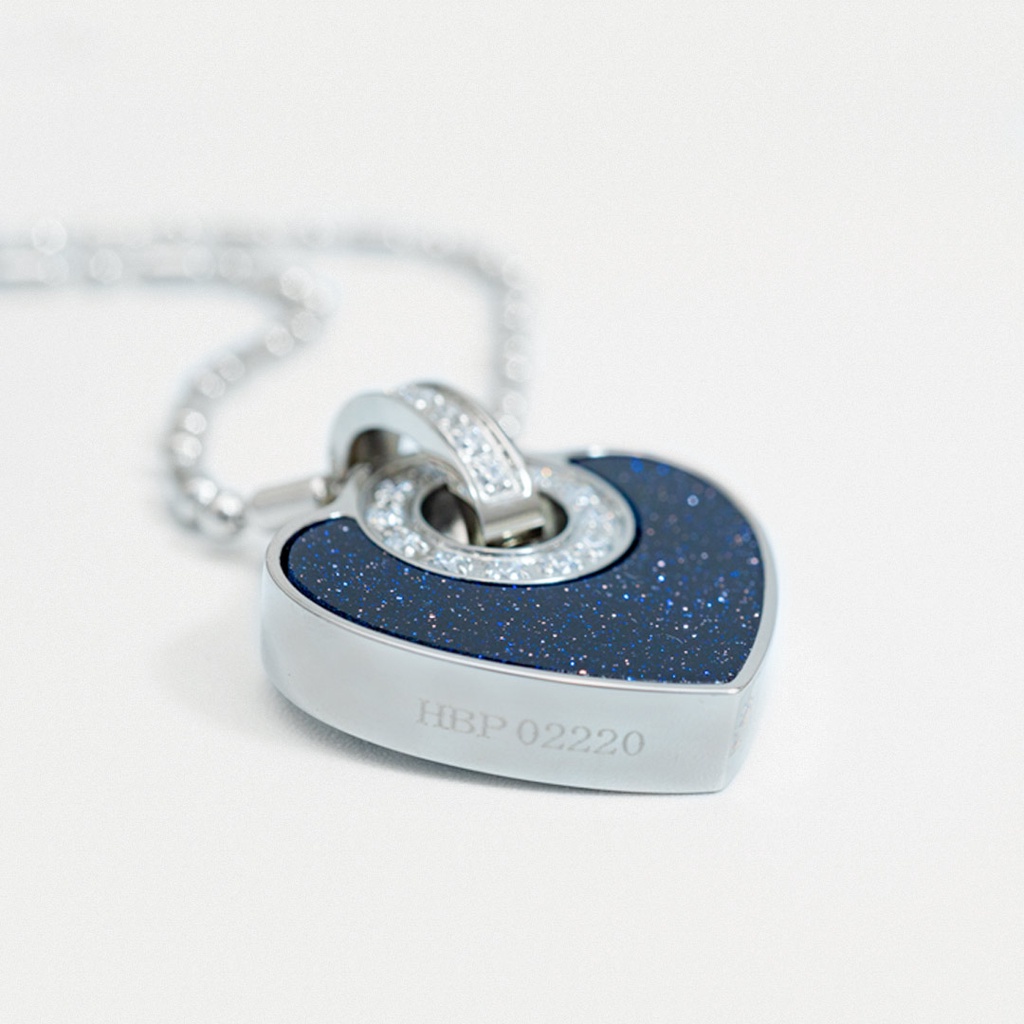 Produk Promo Kalung Kesehatan MCI Original Terbaru Millionaire Heart Blue  Kalung MCI Original Kalun