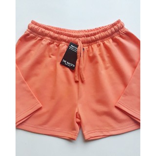 Celana Pendek Orange Polos Pria Wanita Celana Tidur Celana Pendek Orange Polos Pria Wanita Celana Tidur