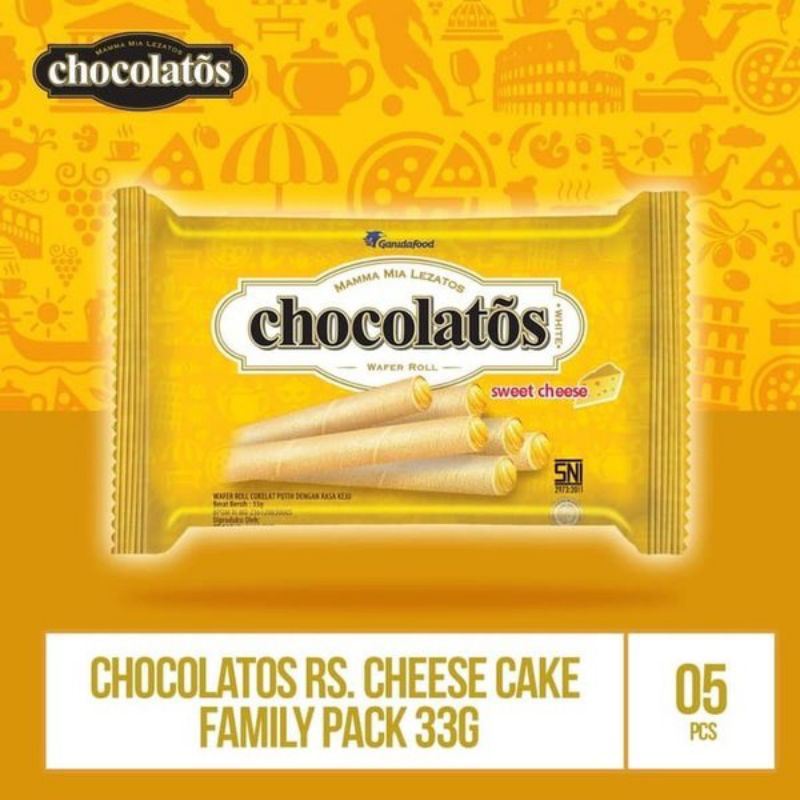 

Coklatos Rs Sweet Cheese Cake Family Pack (5pcs)