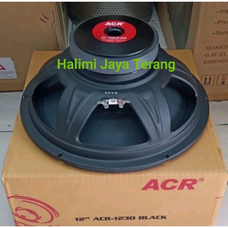 Speaker 12 inch speaker full range speaker acr 1230 black bukan enigma