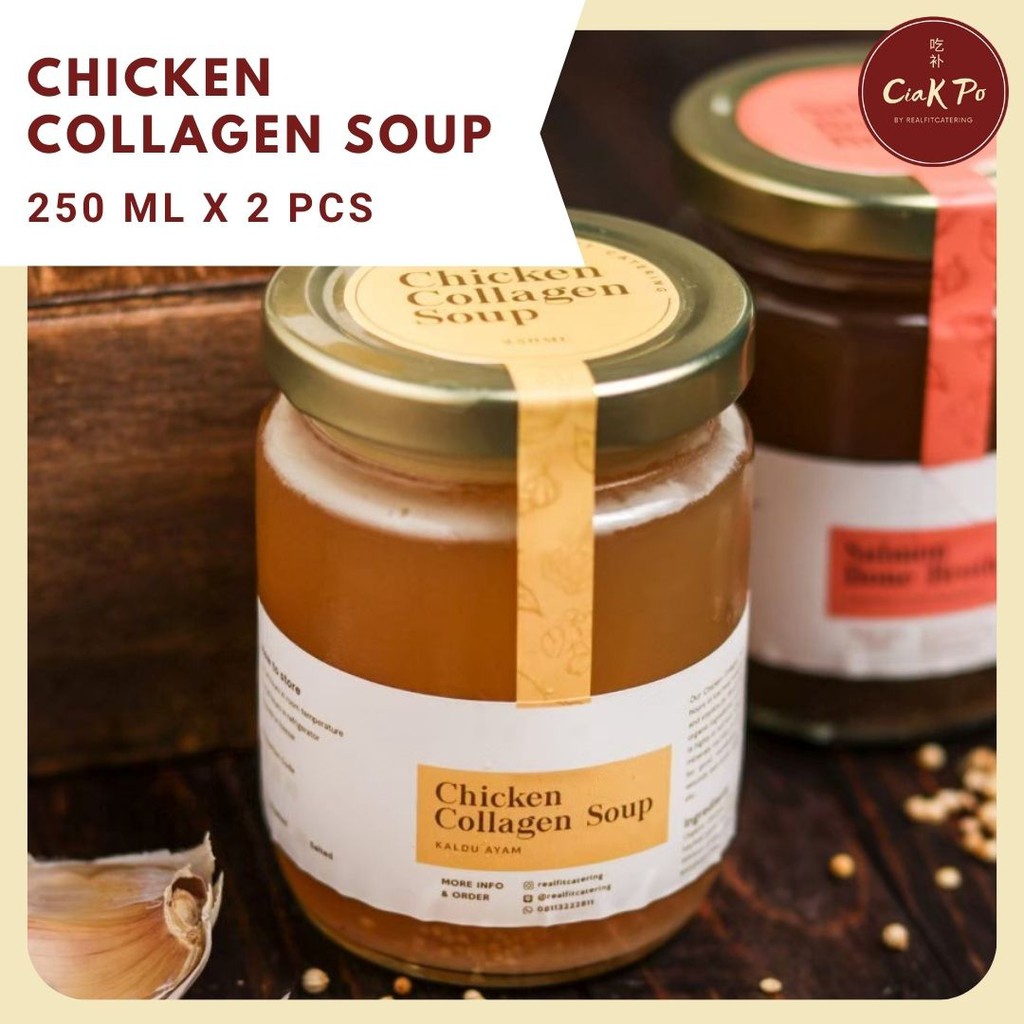 

Chicken Collagen Soup 250mlx2 by Realfitcatering