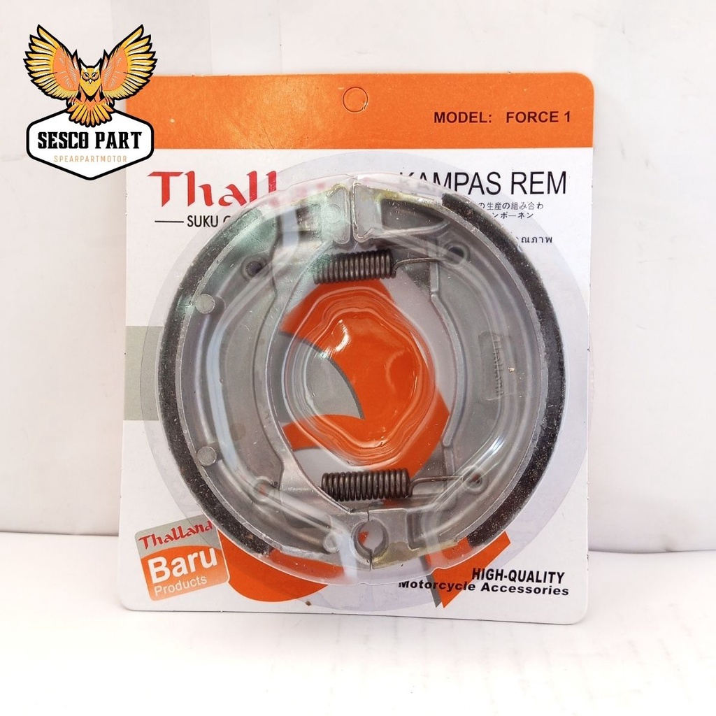 KAMPAS REM BELAKANG FORCE 1 F1ZR PIRODO REM TROMOL BELAKANG VEGA R LAMA/CRYPTON JUPITER Z LAMA THALL