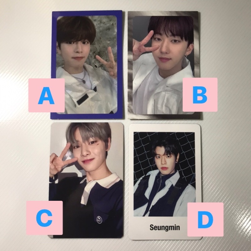 PHOTOCARD STRAY KIDS LEVANTER, SWID, ALL IN (SEUNGMIN, CHANGBIN, IN)