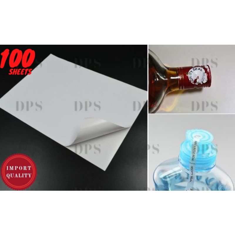 

Kertas Stiker Segel A3plus 100 Lembar Security Putih (pecah telur)