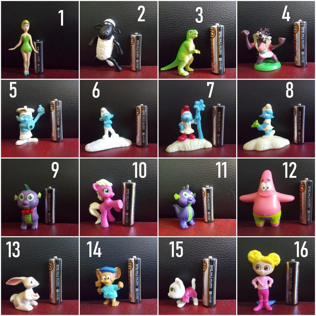 Mainan pajangan hiasan topper kue preloved