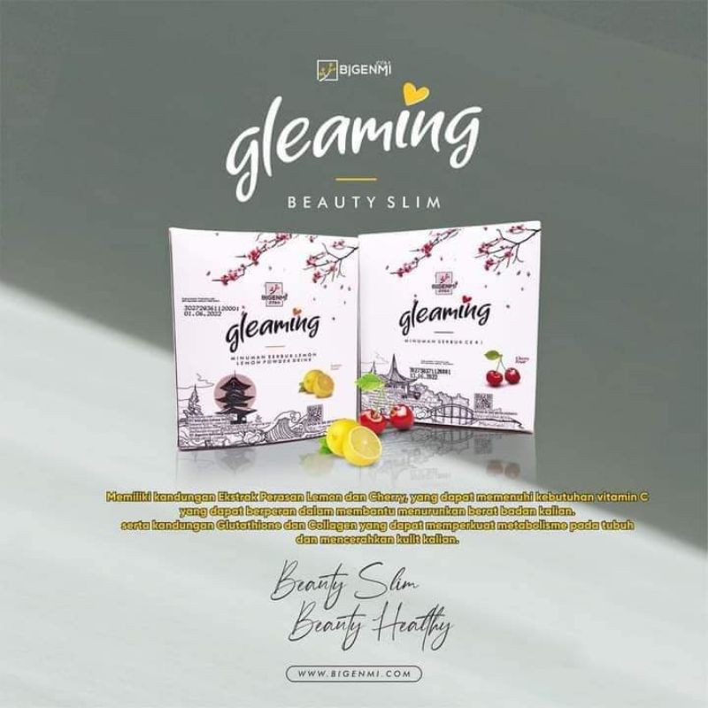 MINUMAN DIET, KECANTIKAN DAN KESEHATAN GLEAMING BEAUTY SLIMMING BIGENMI